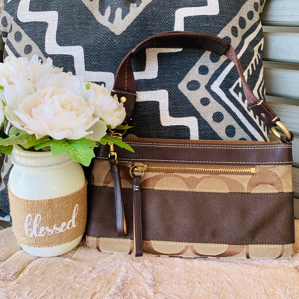 Coach small hand bag.